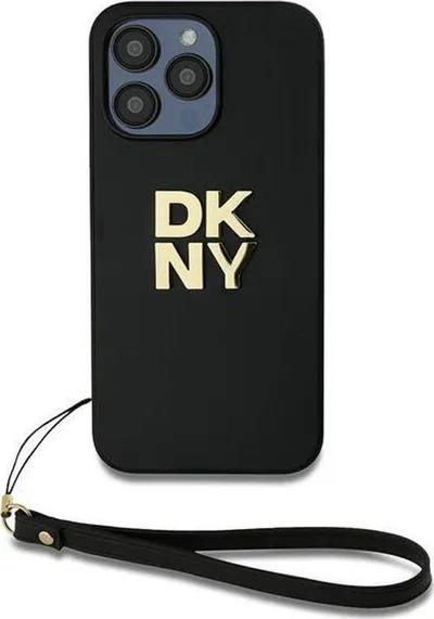 Mbulesë telefoni DKNY për iPhone 14 Pro, 6.1", me rrip, e zezë - 2