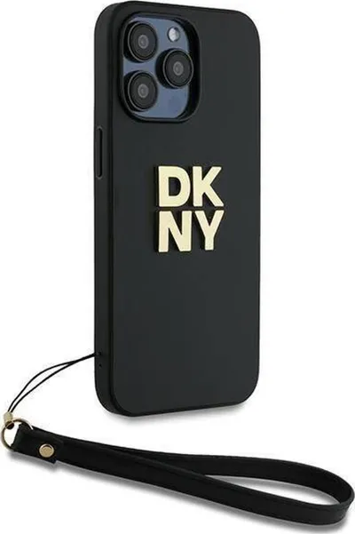 Mbulesë telefoni DKNY për iPhone 14 Pro, 6.1", me rrip, e zezë - 3