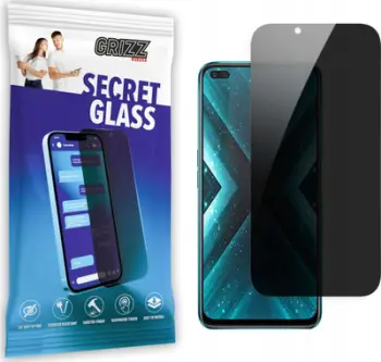 Xham mbrojtës privatësie Grizz SecretGlass për Realme X3 5G, 5G, transparent