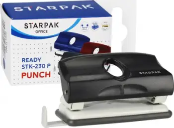 Shpuese letre STARPAK STK-230 P, 2 vrima, deri 30 fletë, e zezë