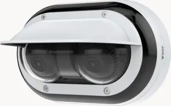 Kamerë sigurie IP Axis P4708 PLVE, 8MP 4K, IR 360°, për brendësi dhe jashtë