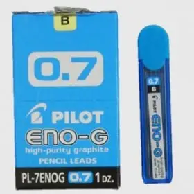 Mina për stilolaps mekanik Pilot Eno G B, 0.7mm, set 12 copë