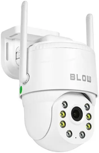 Kamerë sigurie IP WiFi PTZ, 3MP, detektim lëvizjeje, e bardhë