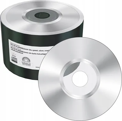 Mini CD bosh MediaRange MR258, CD R, 200MB, 8cm, pa logo - 1
