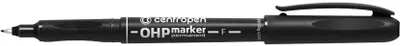 Marker permanent Centropen OHP 2636, 0.6mm, i zi - 1