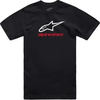 Bluzë Alpinestars Always 2.0 CSF, pambuk, madhësia XL, e zezë e bardhë e kuqe