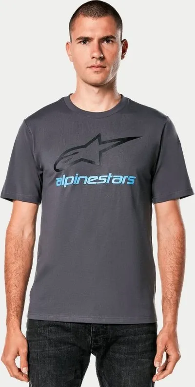 Bluzë Alpinestars Always 2.0 CSF, T shirt, M, gri e zezë e kaltër - 2