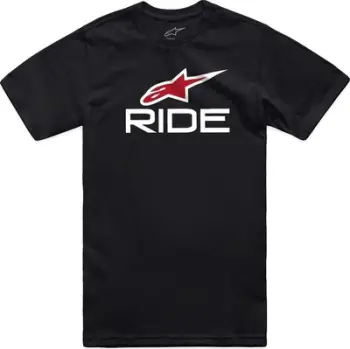 Bluzë Alpinestars Ride 4.0 CSF, T shirt, S, e zezë e bardhë e kuqe