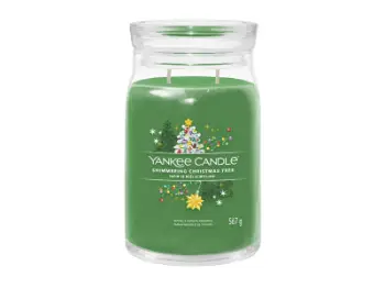 Qiri aromatik Yankee Candle Shimmering Christmas Tree, 567 g