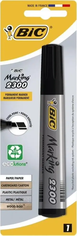 Marker permanent Bic 2300, i zi