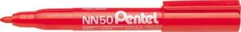 Marker permanent Pentel NN50, majë e rrumbullakët, i kuq