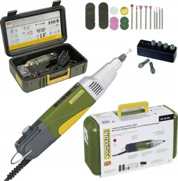 Mini mulli gravues FERM EY4610B32, bateri 3.7V, USB, set aksesorësh