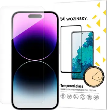 Xham mbrojtës Wozinsky Tempered Glass për iPhone 15 Plus, 9H, transparent