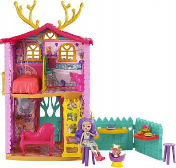 Shtëpi për kukulla Mattel Enchantimals Danessa Deer