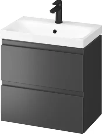 Set lavaman me dollap Cersanit Moduo Slim, 59.5 cm, anthracite