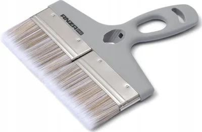 Furçë për dysheme Anza Super, 200mm, dorezë ergonomike, e bardhë - 1