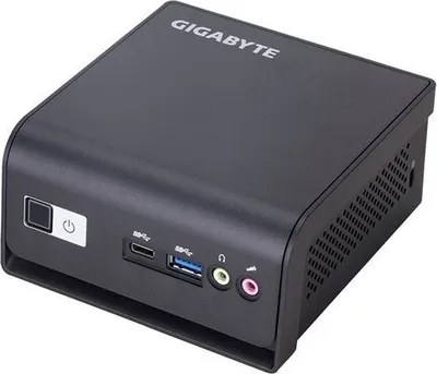 Mini PC Barebone Gigabyte BRIX GB-BLPD-5005R, Intel Pentium Silver J5005, USB Type C, i zi - 1