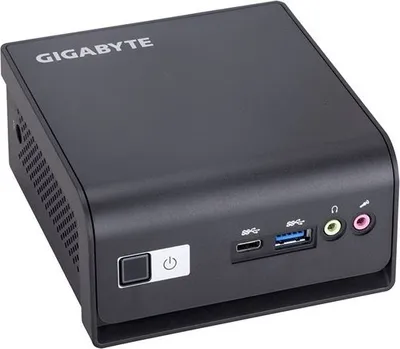Mini PC Barebone Gigabyte BRIX GB-BLPD-5005R, Intel Pentium Silver J5005, USB Type C, i zi - 2