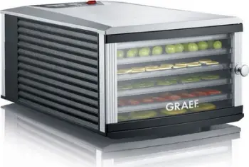 Tharëse pemësh e perimesh Graef DA 506, 630 W, 47 x 33 cm, e argjendtë