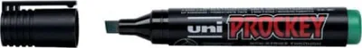 Marker permanent Uni Mitsubishi Prockey PM-126, majë e pjerrët, jeshil - 1