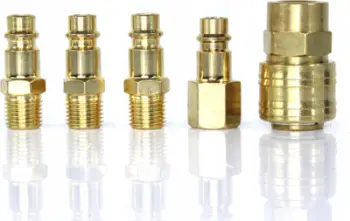 Set lidhës ajri GEKO Air Quick Couplers, 5 copë, tip 26, 1/4"