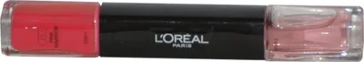 Set llak thonjsh L'Oreal Paris Infallible Gel Effect Duo, 033 Pink Warrior, rozë - 1