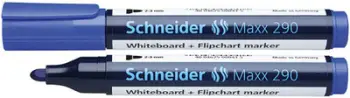 Marker tabelash Schneider Maxx 290, majë e rrumbullakët, i zi
