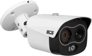 Kamerë termale IP tubulare BCS BCS-L-TIP242FR3L-TH-AI1, 4MP, 30m, e bardhë