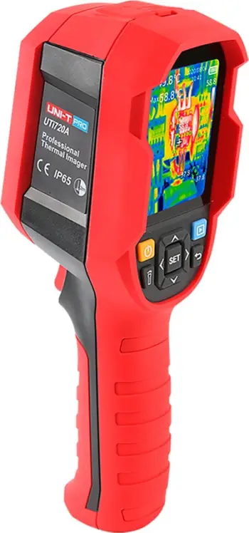 Kamerë termike Uni T UTi720A, 256x192 px, gama matjeje 20°C deri 400°C, e zezë