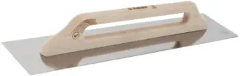 Mistri KUBALA inox, 130x580 mm, dorezë druri
