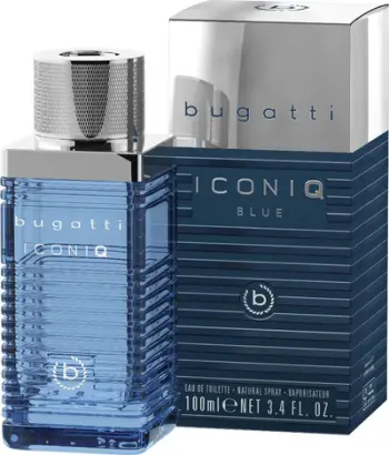 Eau de Toilette Bugatti Iconiq Blue, 100ml