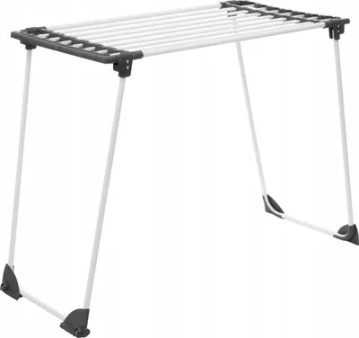 Tharëse rrobash 5five Simply Smart, metal, me rrota, e bardhë - 1