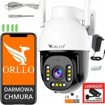 Kamerë WiFi Orllo Z9 Ultra, 4MP 2.7K, zmadhim 10x, me panel solar