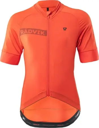 Bluzë çiklizmi për fëmijë Radvik Bravo JRB JR 92800406869, poliestër elastan, reflektuese, portokalli