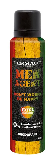 Deodorant për trup Dermacol Men Agent "Don't Worry Be Happy", 150 ml