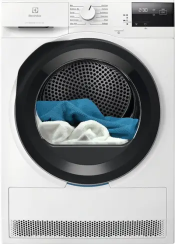 Tharëse rrobash Electrolux EW6D28BE, 8kg, pompë nxehtësie, e bardhë