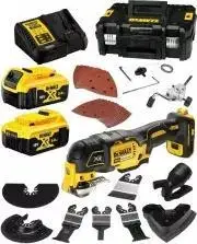 Mjet multifunksional Dewalt DCS356P2, 18V, me bateri, i verdhë