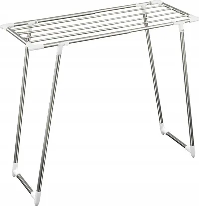 Tharëse rrobash teleskopike Maximex Vario, çelik inox, e palosshme - 1