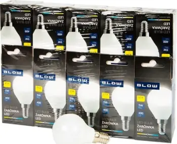 Set llamba LED BLOW Eco Globe, 10 copë, E14, 5W, dritë e bardhë