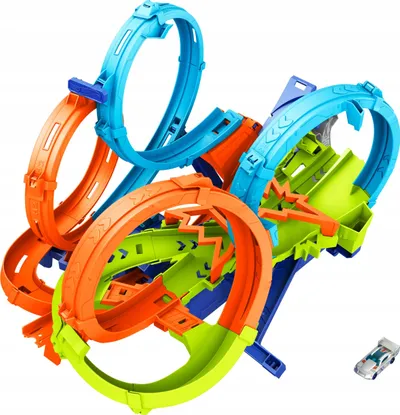 Set lodër pistë e makinave Hot Wheels Action (965-2452) - 2