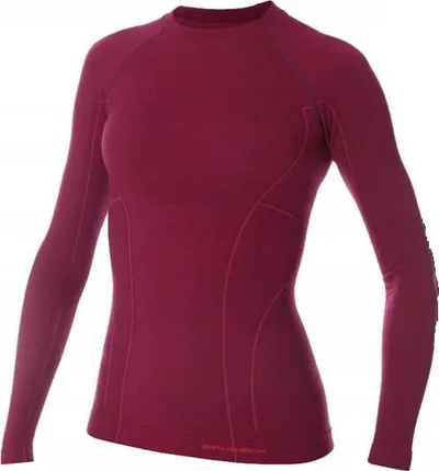 Bluzë femrash Brubeck Active Wool LS12810, me mëngë të gjata, për gjithë sezonin, lejla - 1