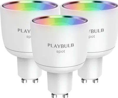 Set llamba smart MiPow Playbulb Spot 3, GU10, 4W, RGB, të bardha - 1