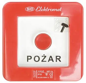 Xham zëvendësues për buton alarmi zjarri Elektromet Quick ROP, për seritë ROP A dhe ROP B, transparent