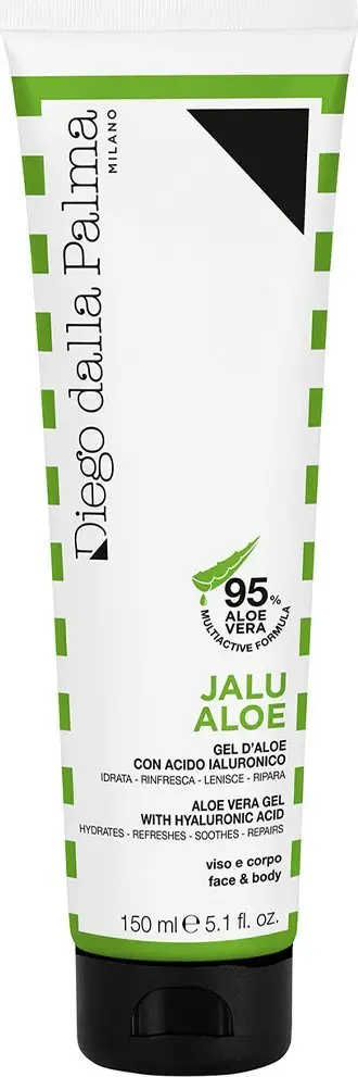 Xhel aloe vera për fytyrë dhe trup Diego Dalla Palma Jalu Aloe, me acid hialuronik, 150ml