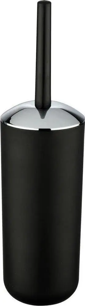 Furçë qëndruese tualeti Wenko Brasil, plastike, 37 cm, e zezë