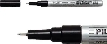Marker vaji Pilot EF, i argjendë