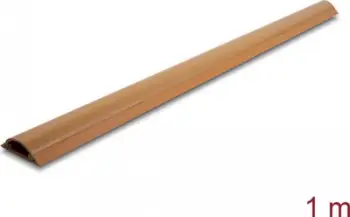 Kanal kabllosh DeLOCK vetëngjitës, 50 x 13 mm, 1 m, pamje druri