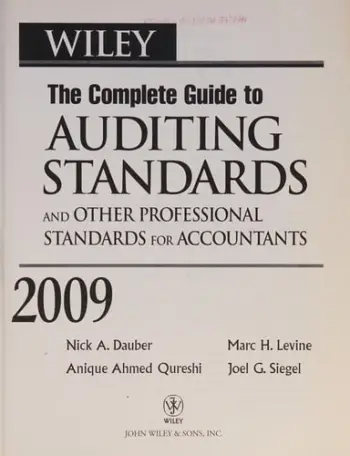 The Complete Guide To Auditing Standarts - Nick Dauber