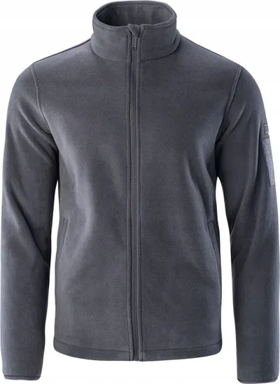 Bluzë Magnum Essential Fleece Sweatshirt M, poliester, me zinxhir, gri - 1