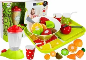 Set lodër kuzhine Lean Sport, fruta dhe perime, blender me bateri, jeshil